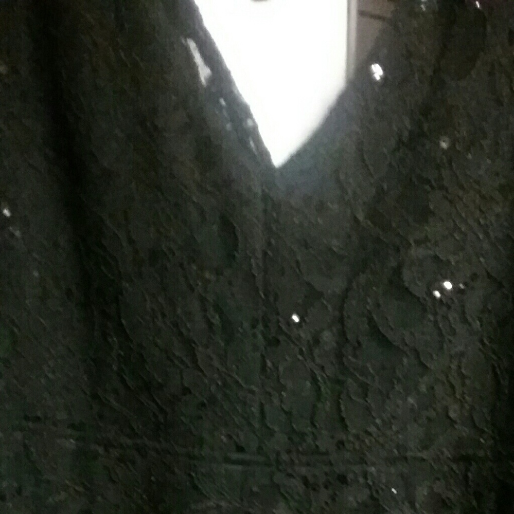 Black Lace Dress Size 16
